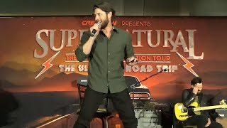 Jensen Ackles Singing amp Dancing To “Applebees” [upl. by Balduin954]