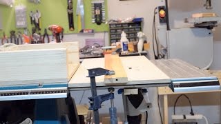 Improving Makita table saw  extension tablerouter table [upl. by Walli517]