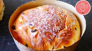 Paska Easter Bread Recipe Kulich  Russian Easter Bread [upl. by Tierza]