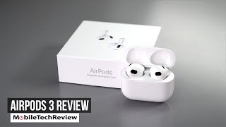 Apple AirPods 3 3rd gen Review [upl. by Arihay492]