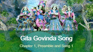 Gita Govinda Song Chapter 1 Lyrics and Translation  Jayadeva Goswami [upl. by Warfield]