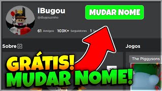 COMO TROCAR NOME NO ROBLOX GRATIS  Display Name Roblox Shorts [upl. by Caia61]