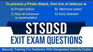 STSDSD Exit Exam Questions with Explanation  H V Rajesh [upl. by Kevina818]