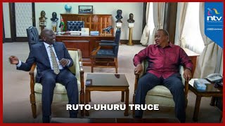 Ruto holds talks with Uhuru Kenyatta to resolve retirement benefits dispute [upl. by Hcire]