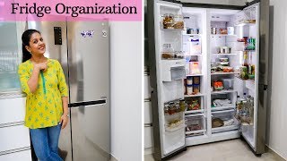 Fridge Organization Ideas  Tips To Organize Fridge [upl. by Terencio]