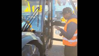 quot JCB 51256quot How to start and operate a JCB 51256 forklift quotPart 1quot truck trucklife jcbtractor [upl. by Auoh]