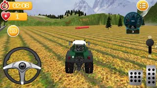 Tractor Simulator Game  Tractor Games 3d  Android Gameplay FHD [upl. by Sonitnatsnoc]