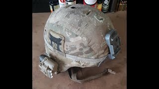 Surefire Helmet Light Install [upl. by Oivalf859]