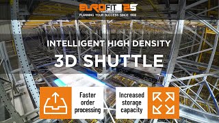 Intelligent HighDensity 3D Shuttle Setup timelapse  EUROFIT [upl. by Un]