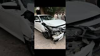 Civic crash civicsense automobile love civicnation car cars civic newcar funny unfrezzmyac [upl. by Eve]