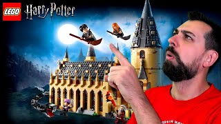 Unboxing et Construction LEGO Harry Potter La Grande Salle du château de Poudlard 75954  Ejayremy [upl. by Hausner248]