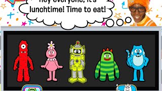 Yo Gabba Gabba Party in My Tummy Part  App for Toddlers [upl. by Nataniel]