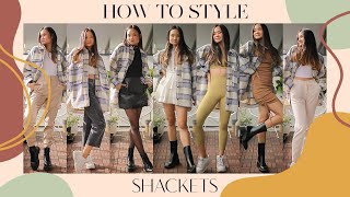 HOW TO WEAR amp STYLE SHACKETS  Victoria Hui [upl. by Goody]