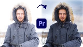 КАК УБРАТЬ ЗАСВЕТЫ на видео БЫСТРО Монтаж видео в Premiere Pro [upl. by Katzen335]