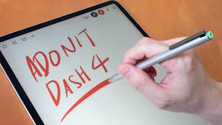 Adonit Dash 4 stylus for Apple amp Android devices review [upl. by Yahiya]