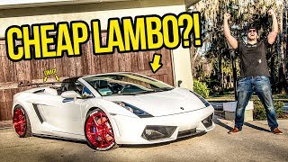 I Just Bought The Cheapest Lamborghini In The Country [upl. by Lirret561]