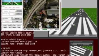 Gazebo ArduCopter SITL Iris Demo with Mavproxy [upl. by Htelimay471]