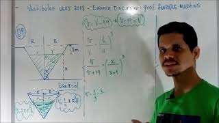 Questão 09 Vestibular UERJ 2018 Exame discursivo [upl. by Leahpar210]