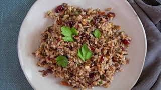 Brown Rice Pilaf  SNAP4CT Recipe [upl. by Sakhuja740]