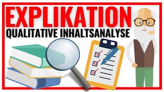 Explikation nach Mayring Qualitative Inhaltsanalyse einfach erklärt 📚🔍 [upl. by Lorena]