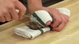 60Second Video Tips The Best Way to Shuck an Oyster [upl. by Ardnuat]