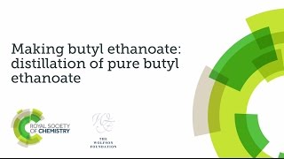 Practical skills assessment video  making butyl ethanoate video 3  A distillation [upl. by Rowley]