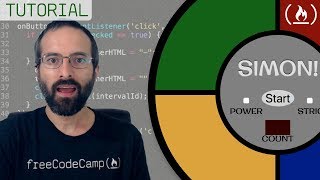 Simon Game JavaScript Tutorial for Beginners [upl. by Eelsew190]