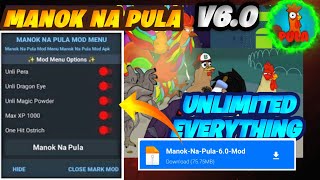 UPDATE Manok Na Pula Mod Menu v60 Unlimited Money Unlocked All Chicken [upl. by Norok]