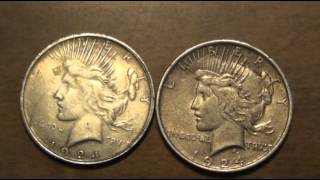 Comparing Fake and Real Silver Dollars [upl. by Htebazileyram]