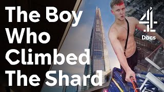 Extreme Athlete Climbs The Shard [upl. by Nurat23]