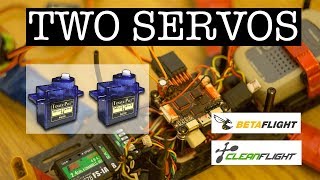 🛠 Connect Two Servos and CHANNELFORWARDING on Betaflight or Cleanflight [upl. by Glasgo939]