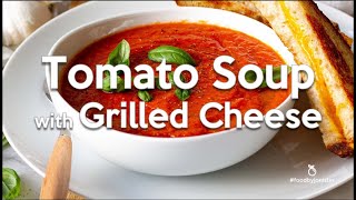 Quick Tomato Soup with Grilled Cheese [upl. by Levenson]