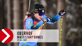 MASS START DAMES  OBERHOF 2021 [upl. by Ciryl37]