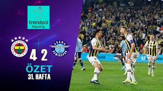 Fenerbahçe 42 Y Adana Demirspor Maç Özeti [upl. by Kiyohara]