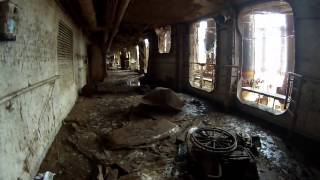 6 hours inside the wreck Exploring the Costa Concordia Urbex August 2014 [upl. by Hulburt]