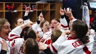 Wisconsin Hockey  Badgers advance to 2024 NCAA Championship Game [upl. by Adnahsal]