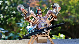 VTwin Model Engine Build  All Metal Mini Engine [upl. by Elliot]