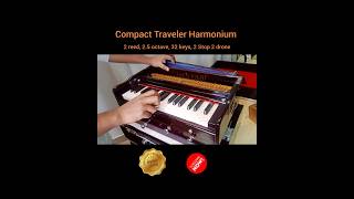 mini travel concert harmonium  25 octave  32 keys  compact portable easy to carry [upl. by Hax]