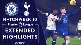 Chelsea v Tottenham  PREMIER LEAGUE HIGHLIGHTS  11292020  NBC Sports [upl. by Zelda]