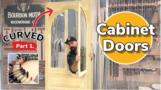 Build Cabinets the Easy Way  Easy Curved Cabinet Doors [upl. by Odysseus]