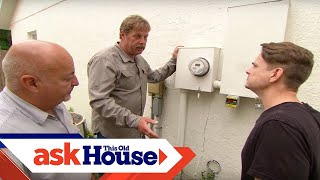 How to Install WholeHouse Lightning Protection  Ask This Old House [upl. by Naimerej441]