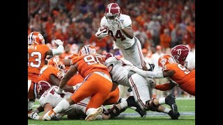 2018 BCS Semi Final Sugar Bowl 4 Alabama vs 1 Clemson [upl. by Rosenblum]