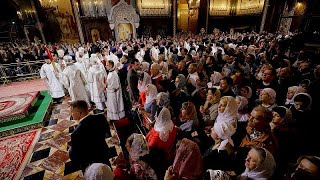 Millionen Menschen feiern das orthodoxe Osterfest [upl. by Solegna]