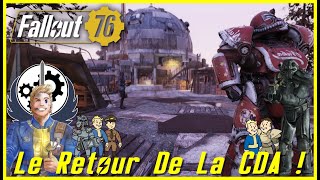 Fallout 76  LE RETOUR DE LA CONFRÉRIE DE LACIER [upl. by Adnirol]