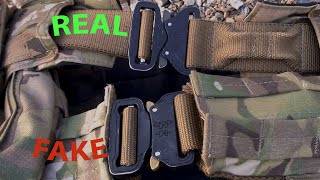 Cobra Buckles  Real vs Fake [upl. by Goeselt634]