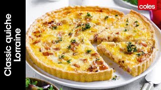 How to make classic quiche Lorraine [upl. by Mountford]