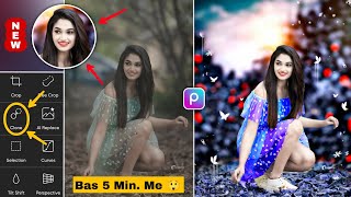 PicsArt CB Background Photo Editing  PicsArt Se Background Kaise Change Kare  PicsArt new Editing [upl. by Eido]