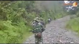 Video Penembakan Anggota KOPASSUS di Puncak Jaya [upl. by Bainter]