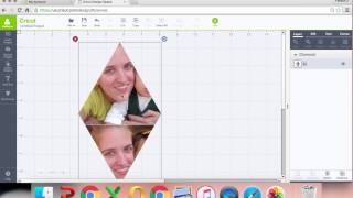 How to Put Pictures Into Shapes in Cricut Design Space [upl. by Burnard]