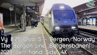 Oslo  Bergen Train Journey in the Snow  Bergensbanen Norway [upl. by Beera]